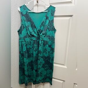 Sonoma floral surplice dress